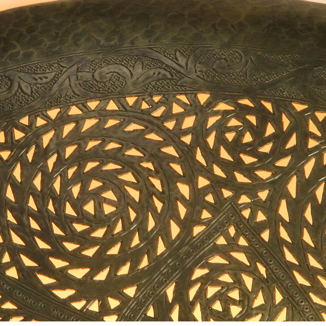 Hilal brass wall lamp 76Ø