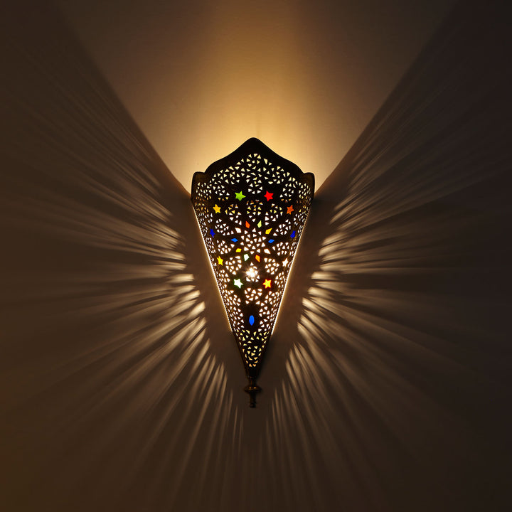 Brass wall lamp Rahma