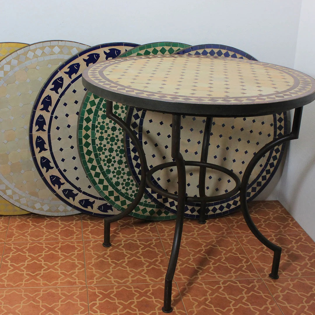 Mosaic table from Morocco M80