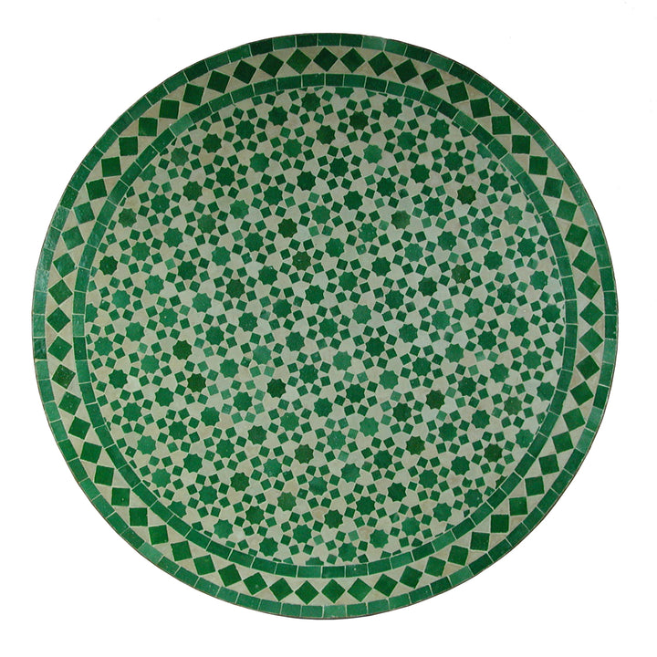 Mosaic table from Morocco - Round -M60-10