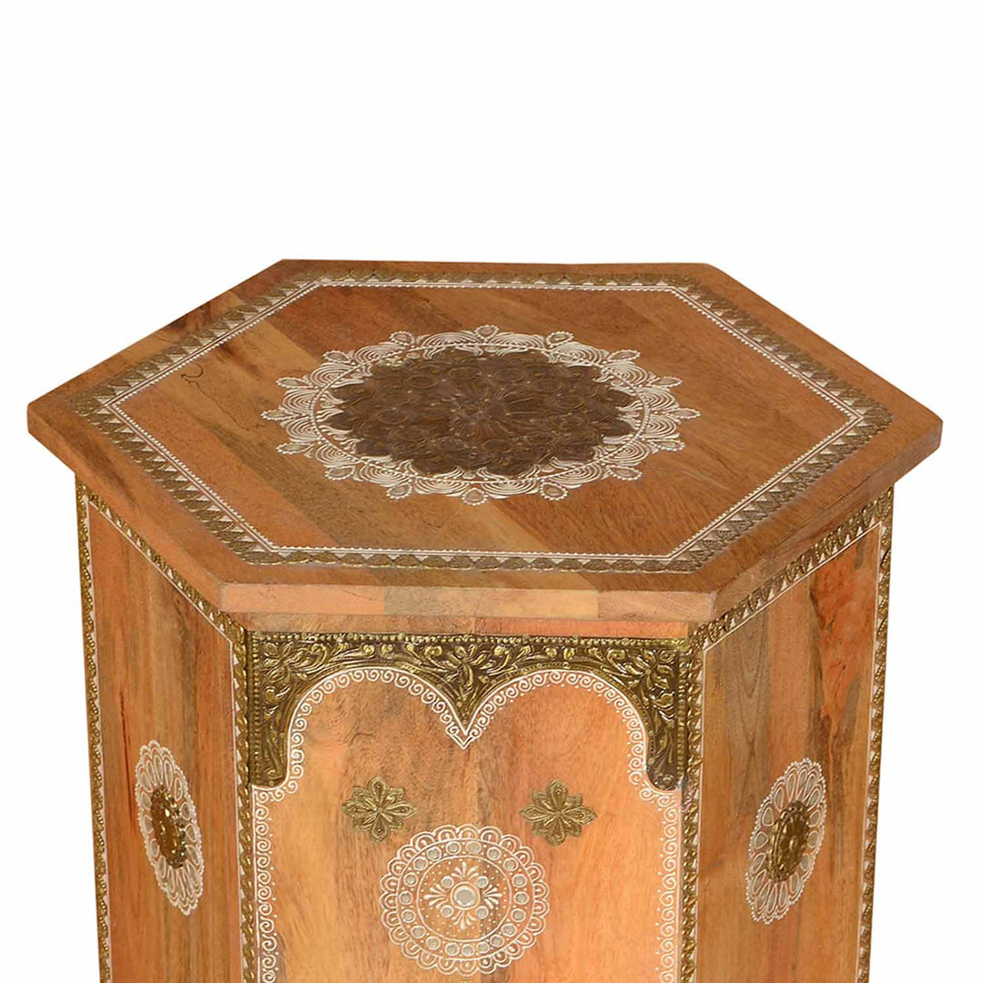 Oriental side table Salman Large