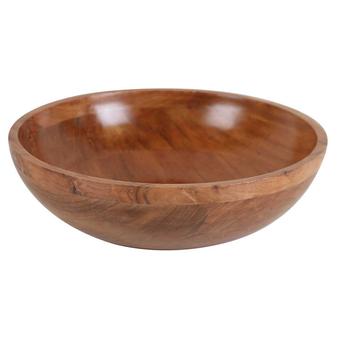 Oriental wooden bowl A35