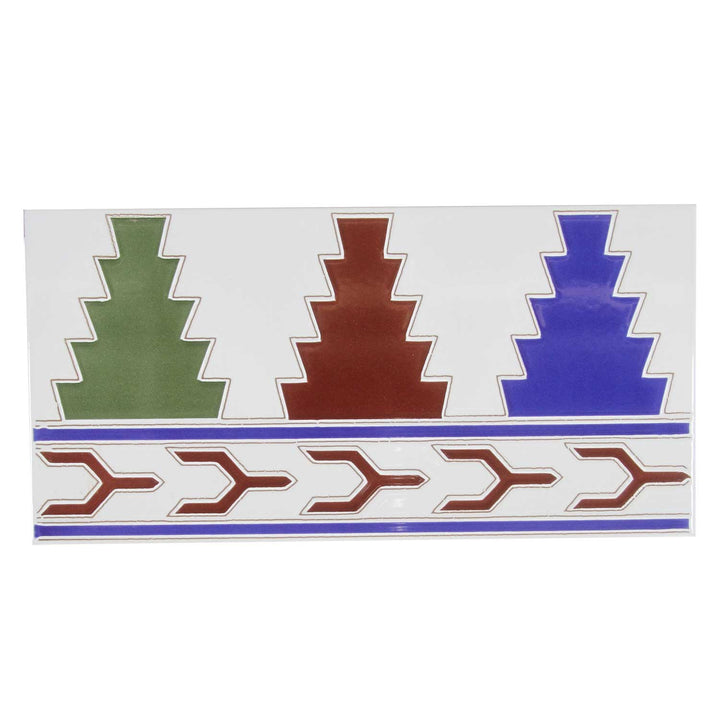 Moroccan tile border Narjis