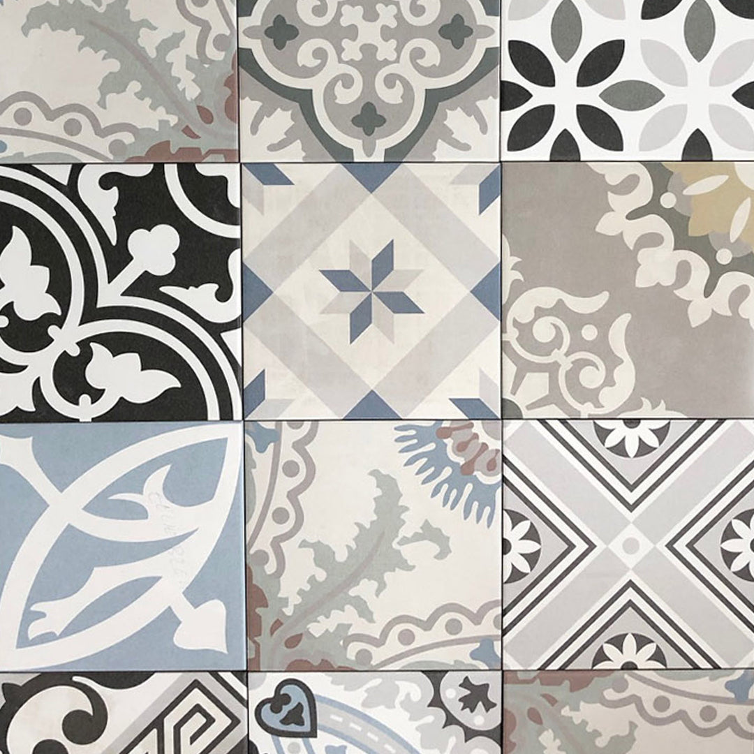 Moroccan tile patchwork