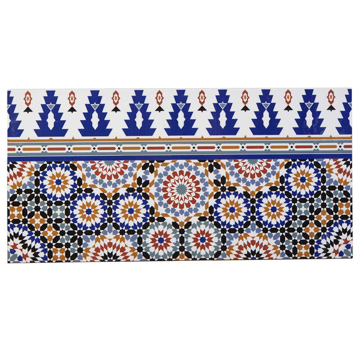Oriental tile border Tamaris