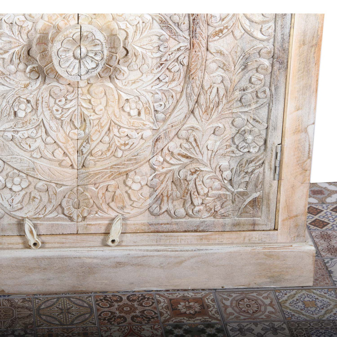Oriental Wooden Chest of Drawers Maryam