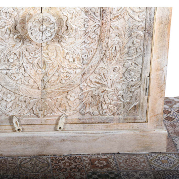 Oriental Wooden Chest of Drawers Maryam