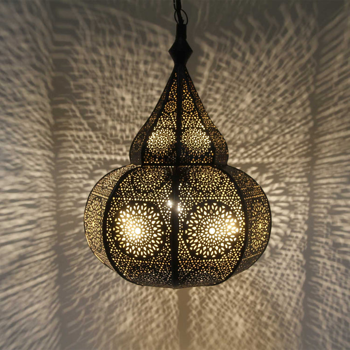 Oriental lamp Taza Black