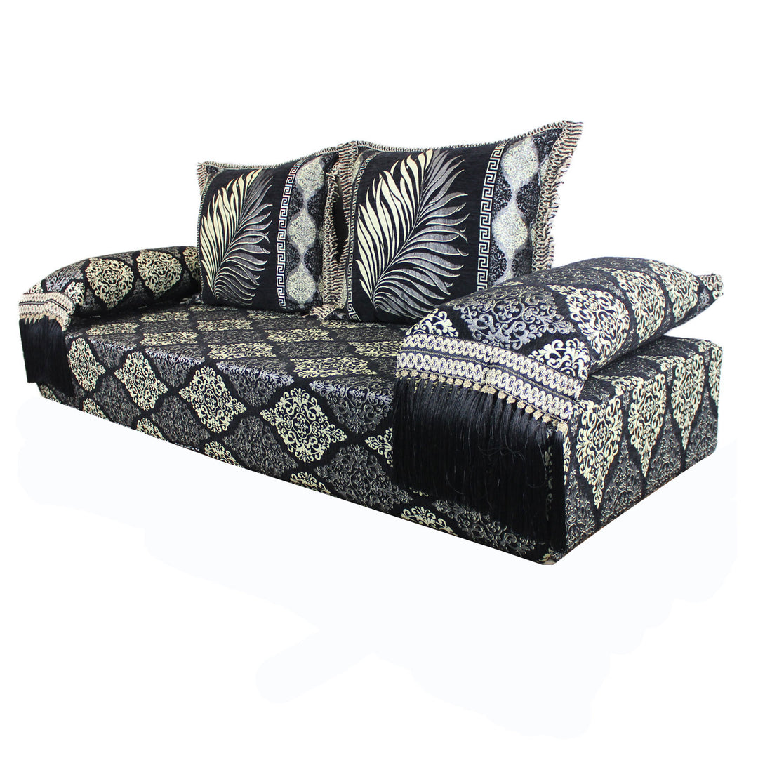 Oriental sofa Salma Black 25