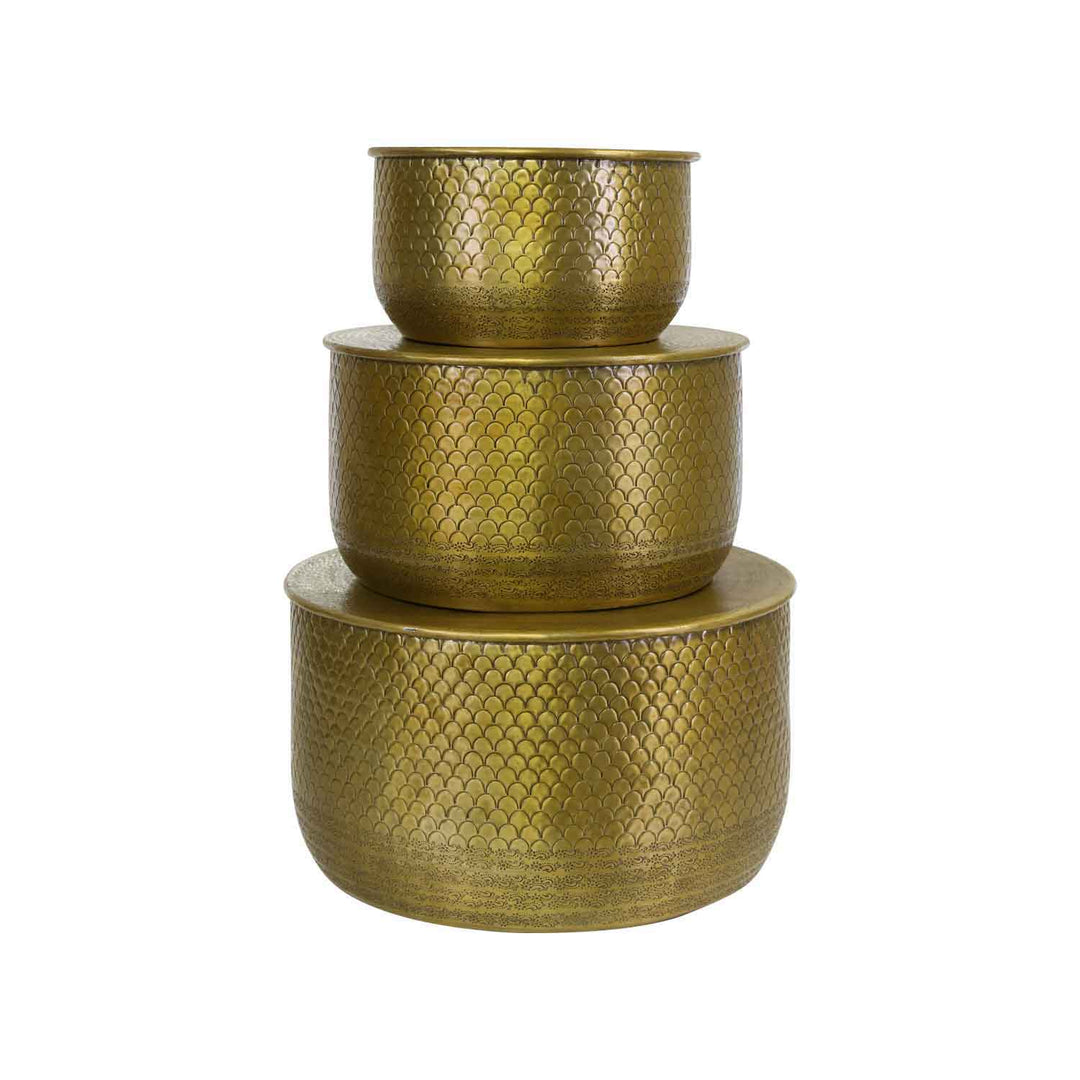 Alava Gold Oriental Side Table