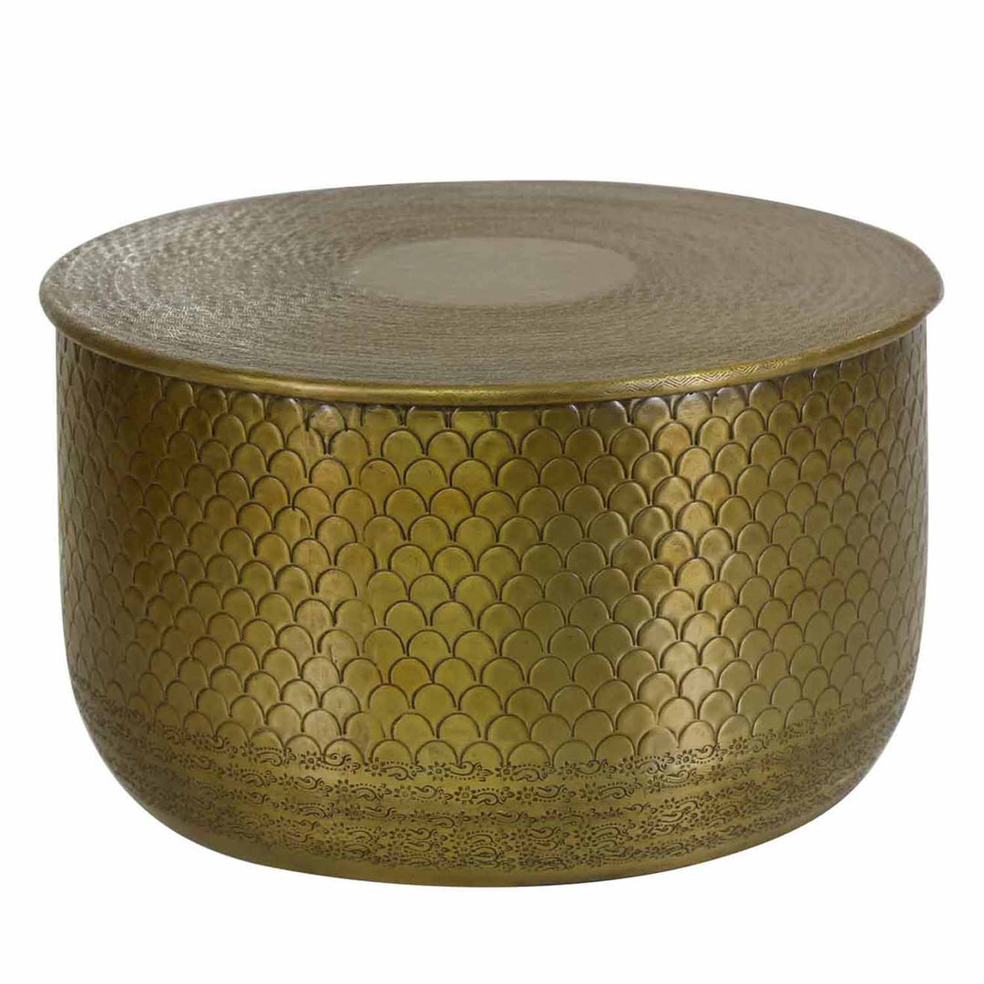 Alava Gold Oriental Side Table