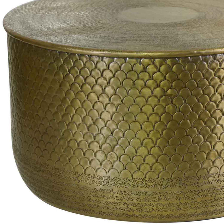 Alava Gold Oriental Side Table
