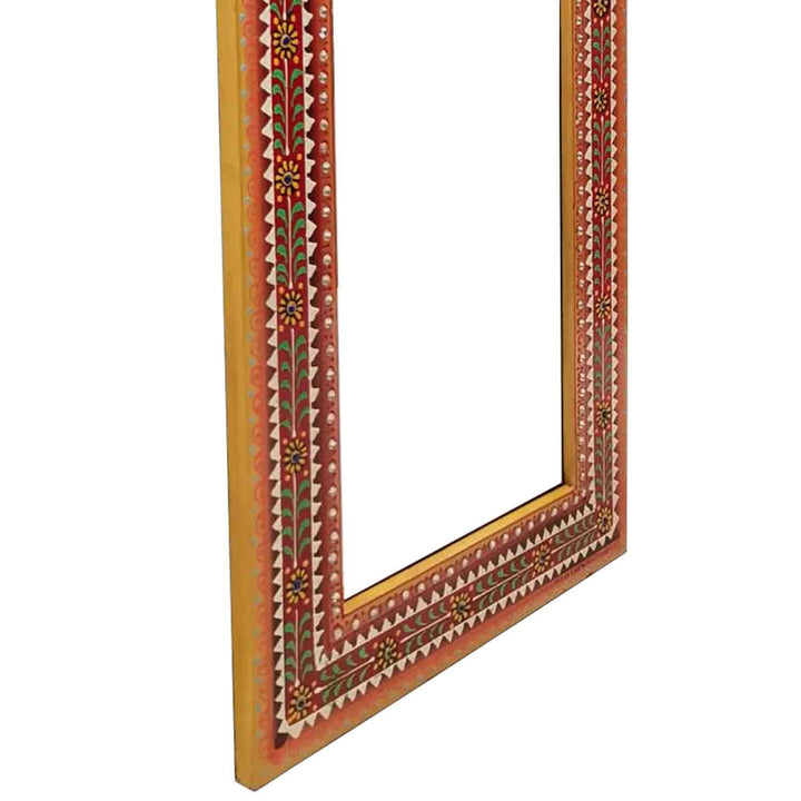 Oriental mirror Deleila Orange