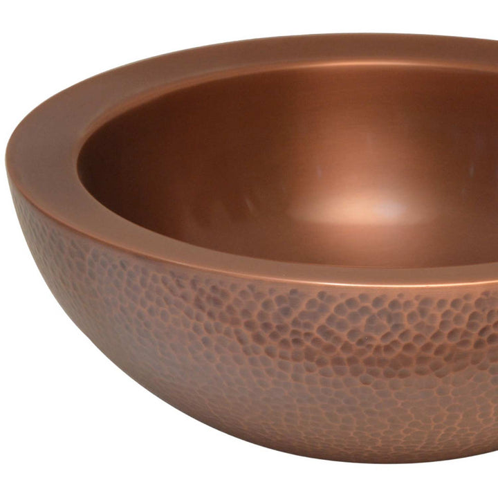 Oriental washbasin Faris Copper