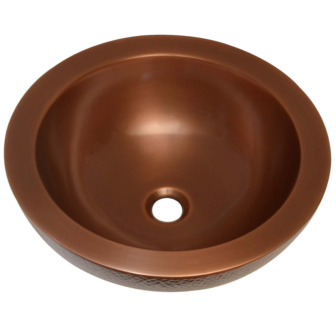 Oriental washbasin Faris Copper