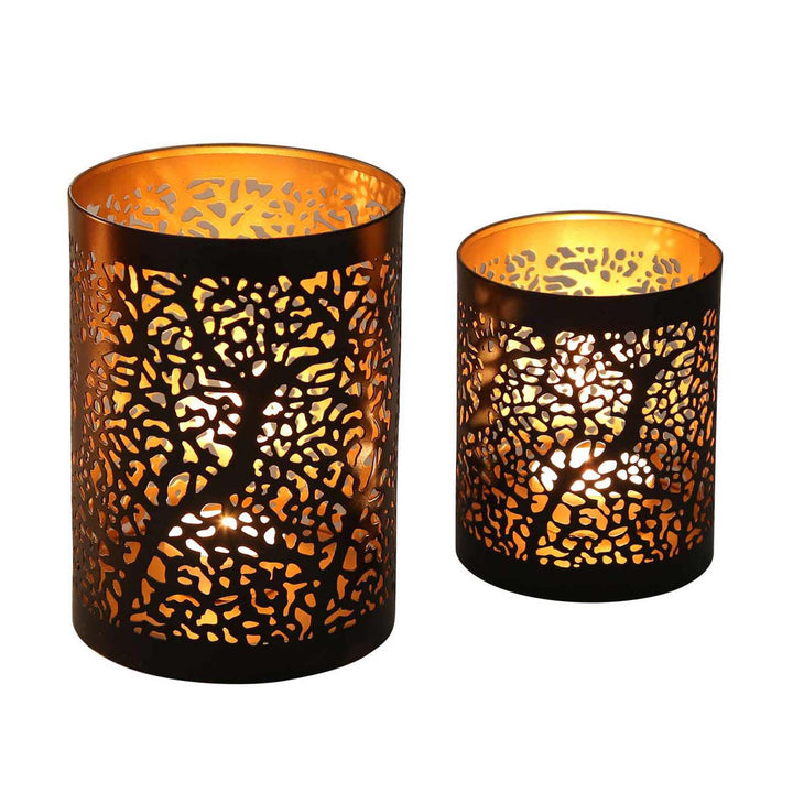Ancona Oriental Lantern Set of 2