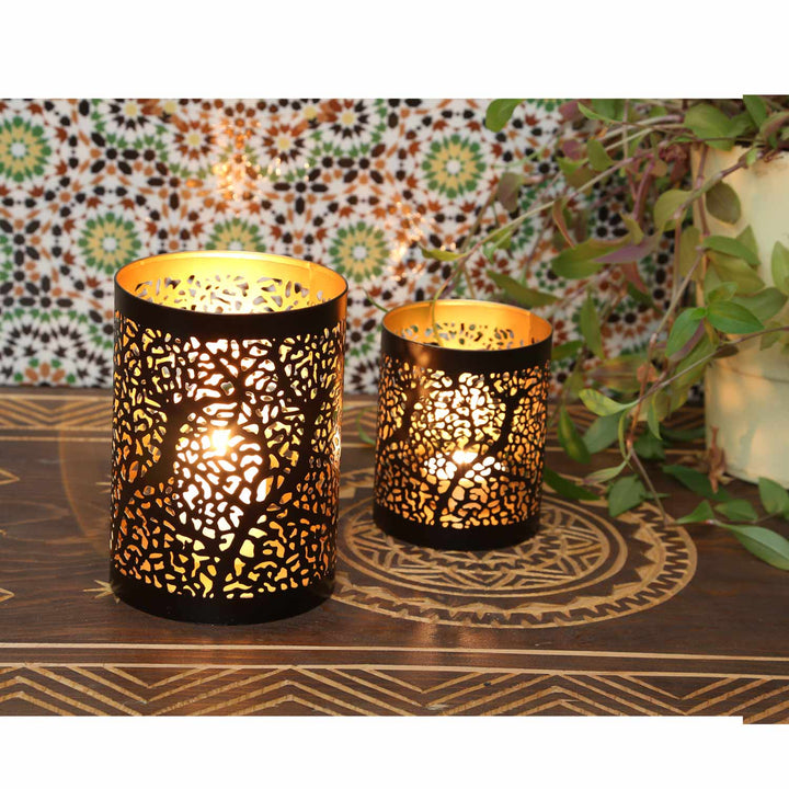 Ancona Oriental Lantern Set of 2