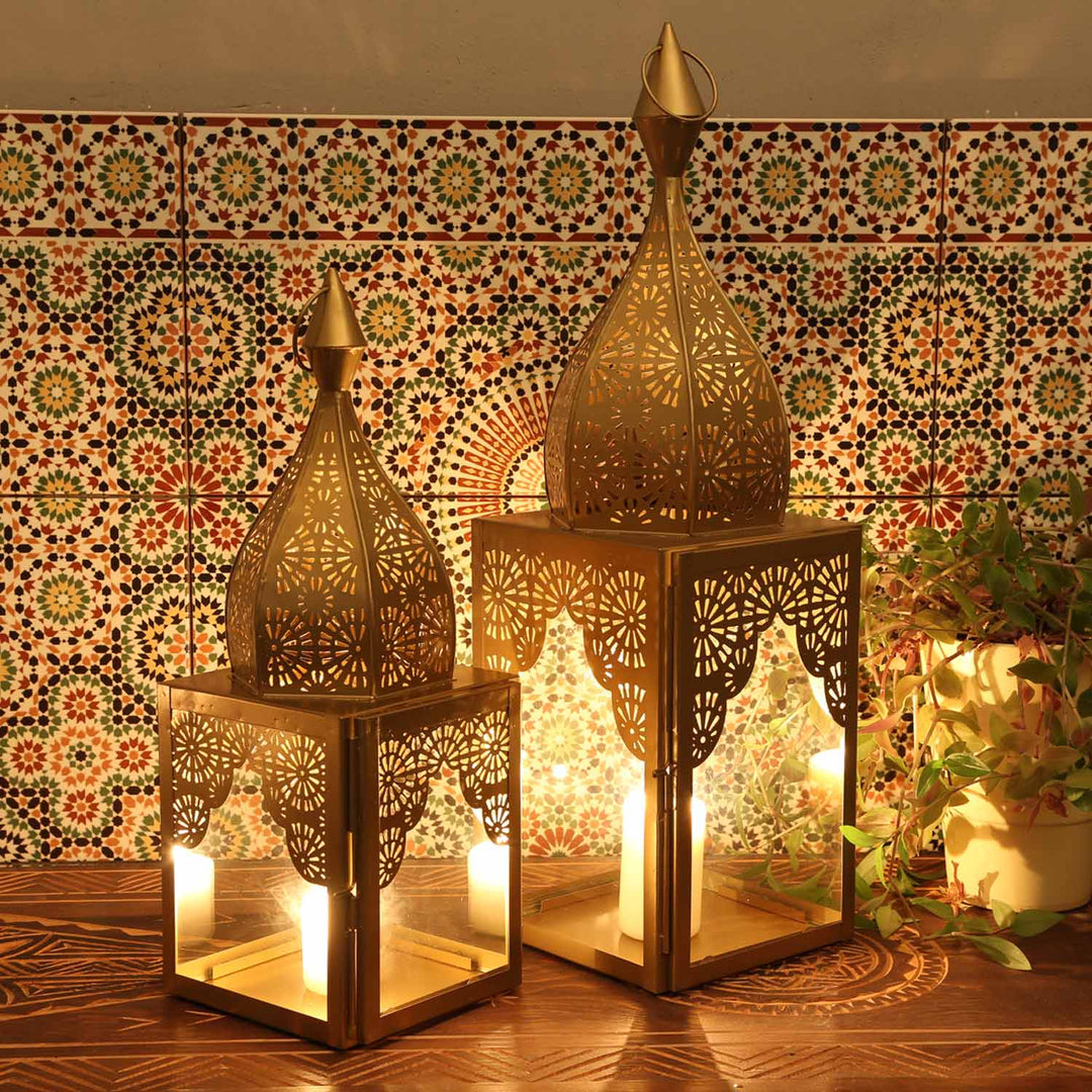 Oriental lantern Modena Gold L&M