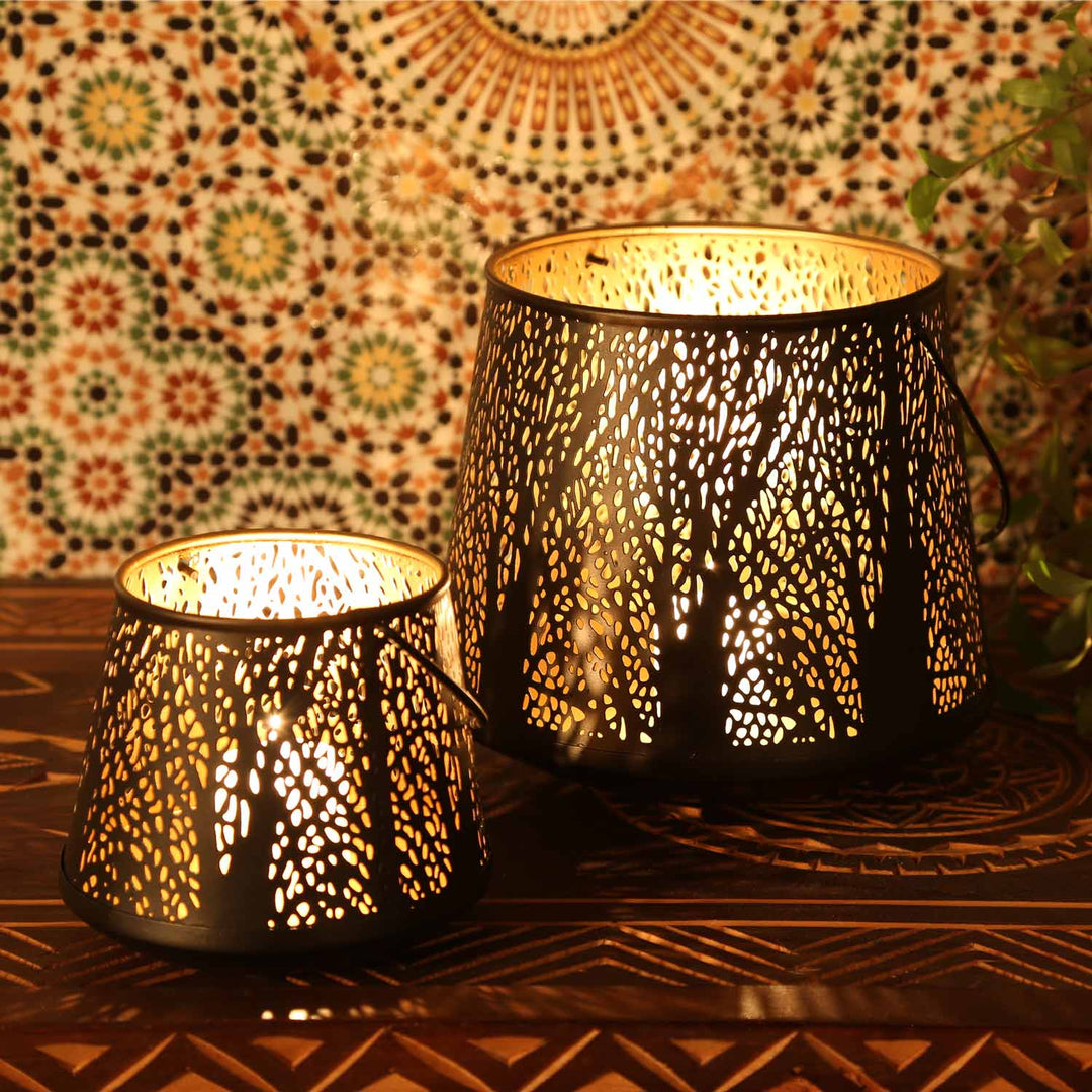 Oriental lantern Como, set of 2