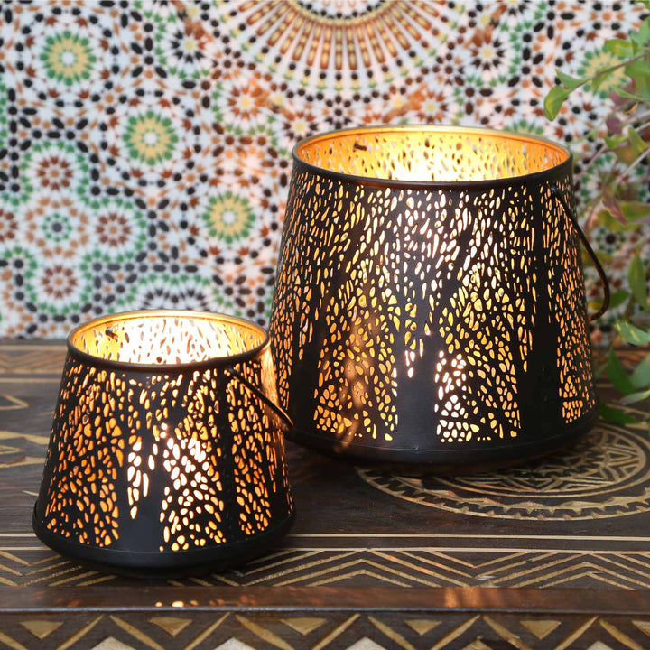Oriental lantern Como, set of 2