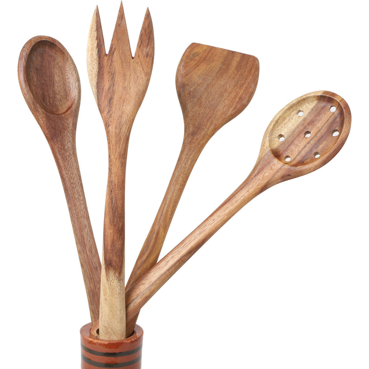 Oriental kitchen utensil set Kaya23, 4 pieces