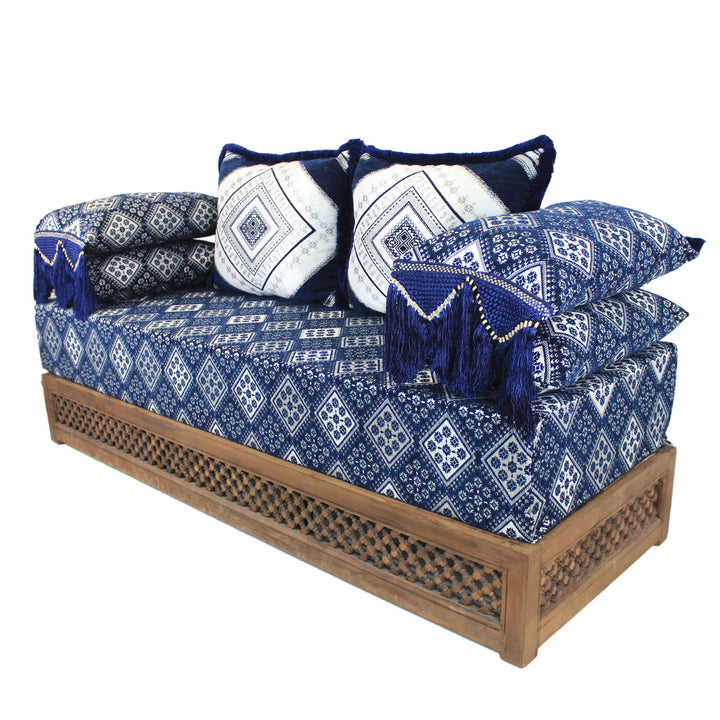 Oriental sofa Oman Blue 25 - Frame