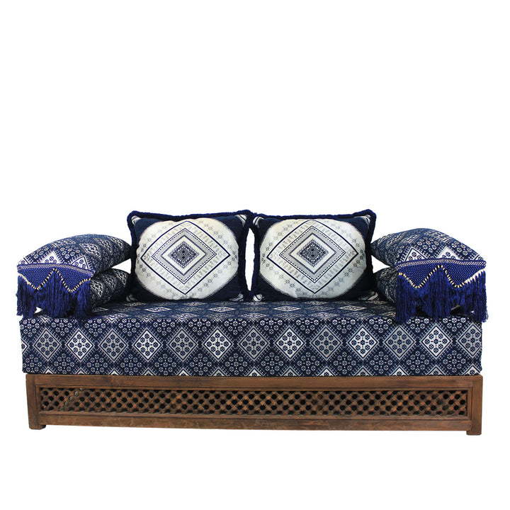 Oriental sofa Oman Blue 25 - Frame