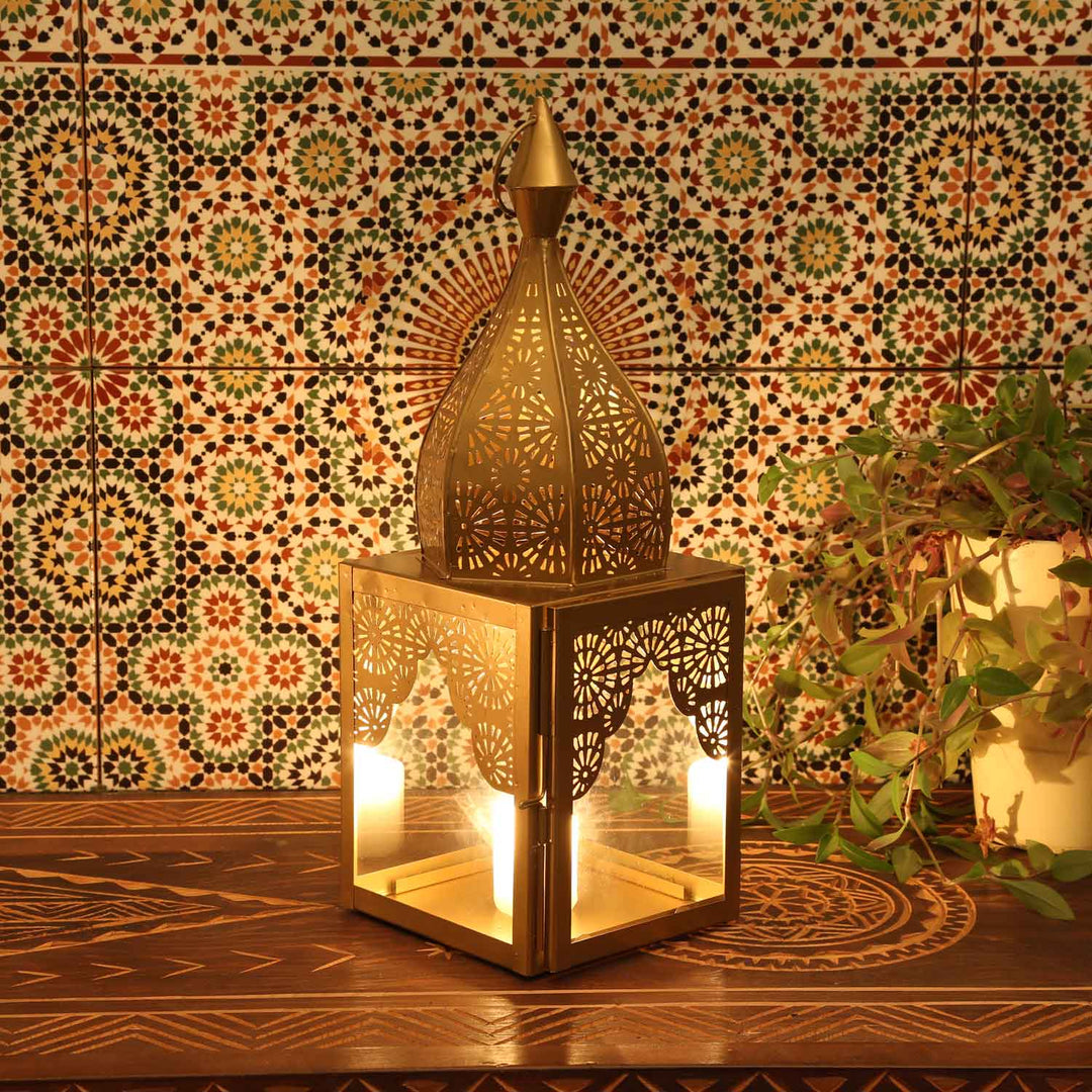 Oriental Modena Gold M Lantern
