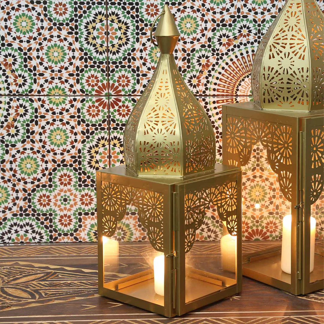 Oriental Modena Gold M Lantern