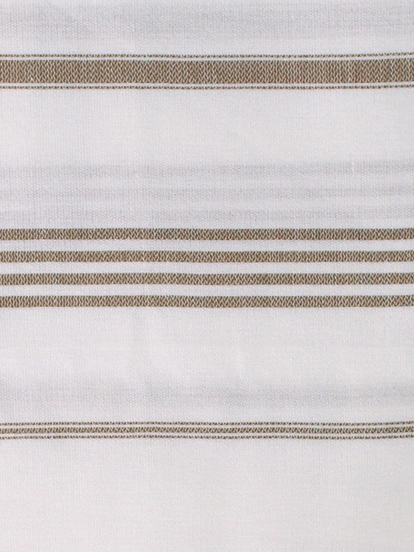 Turkish Hammam Towel Olive Green White