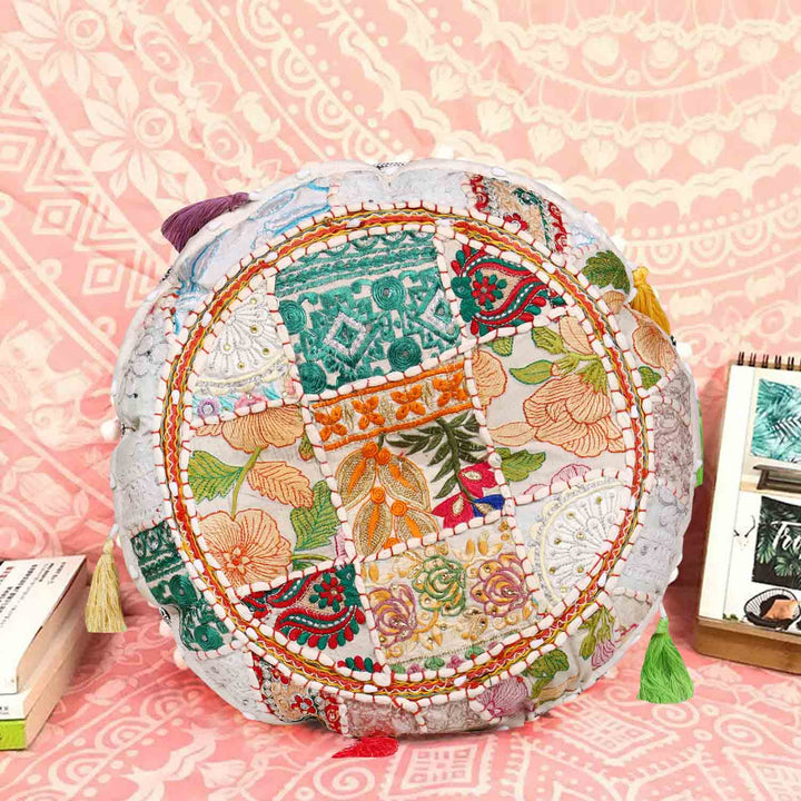 Patchwork yoga cushion Lali