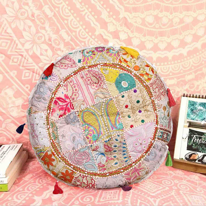 Patchwork Yoga Cushion Lali Medium