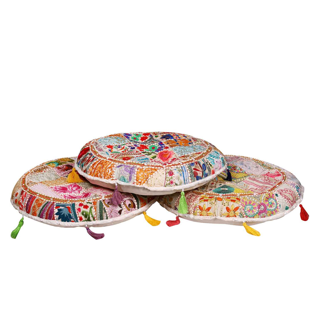 Patchwork Yoga Cushion Lali Medium