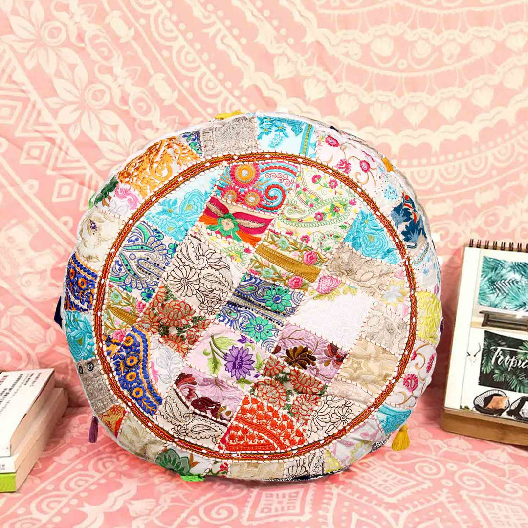 Patchwork Yoga Cushion Lali Large