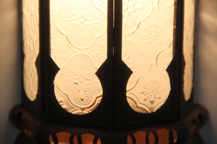 Moroccan wall lamp Ruya White