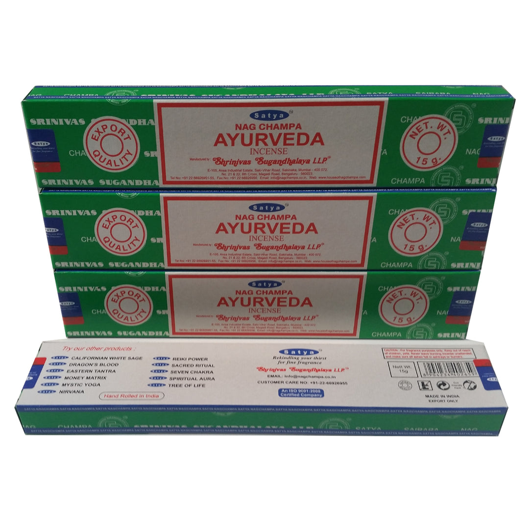 Satya Ayurveda Incense Sticks Big Box
