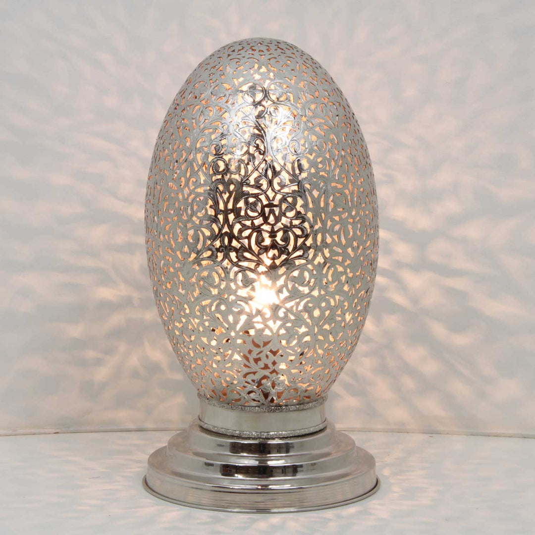 Oriental silver lamp Damaris