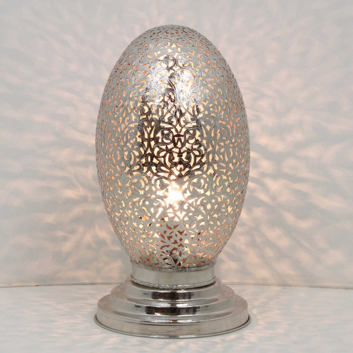 Oriental silver lamp Damaris