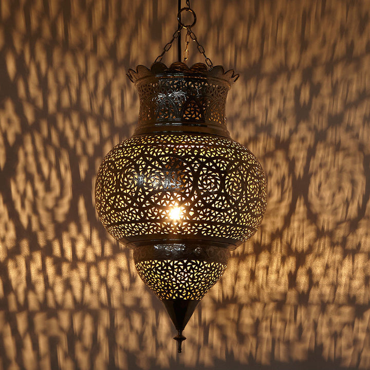 Silver lamp Habiba