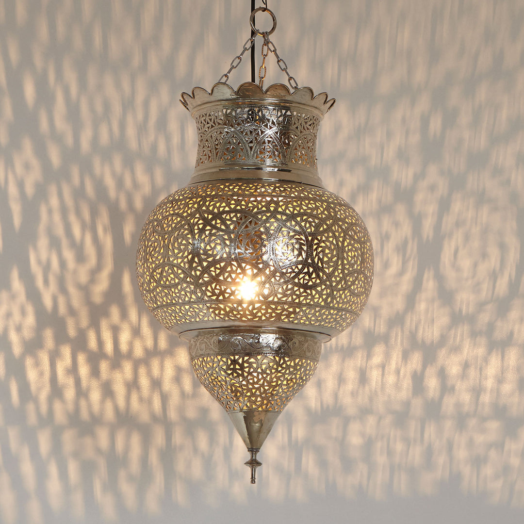 Silver lamp Habiba