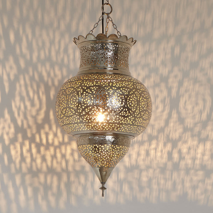 Silver lamp Habiba