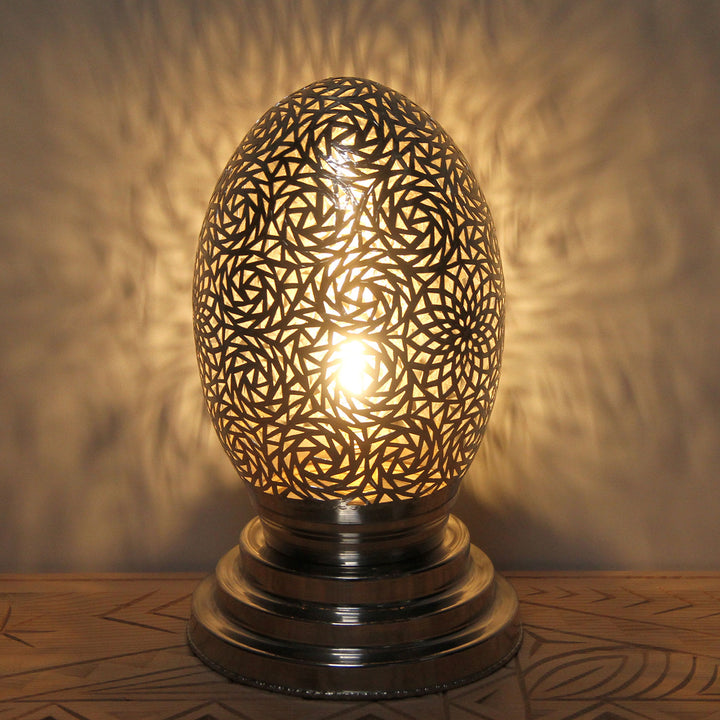 Oriental silver lamp Gülse