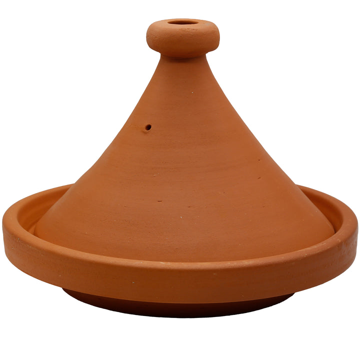 Tajine from Morocco 34 cm, natural and unglazed, ideal for 4-6 people